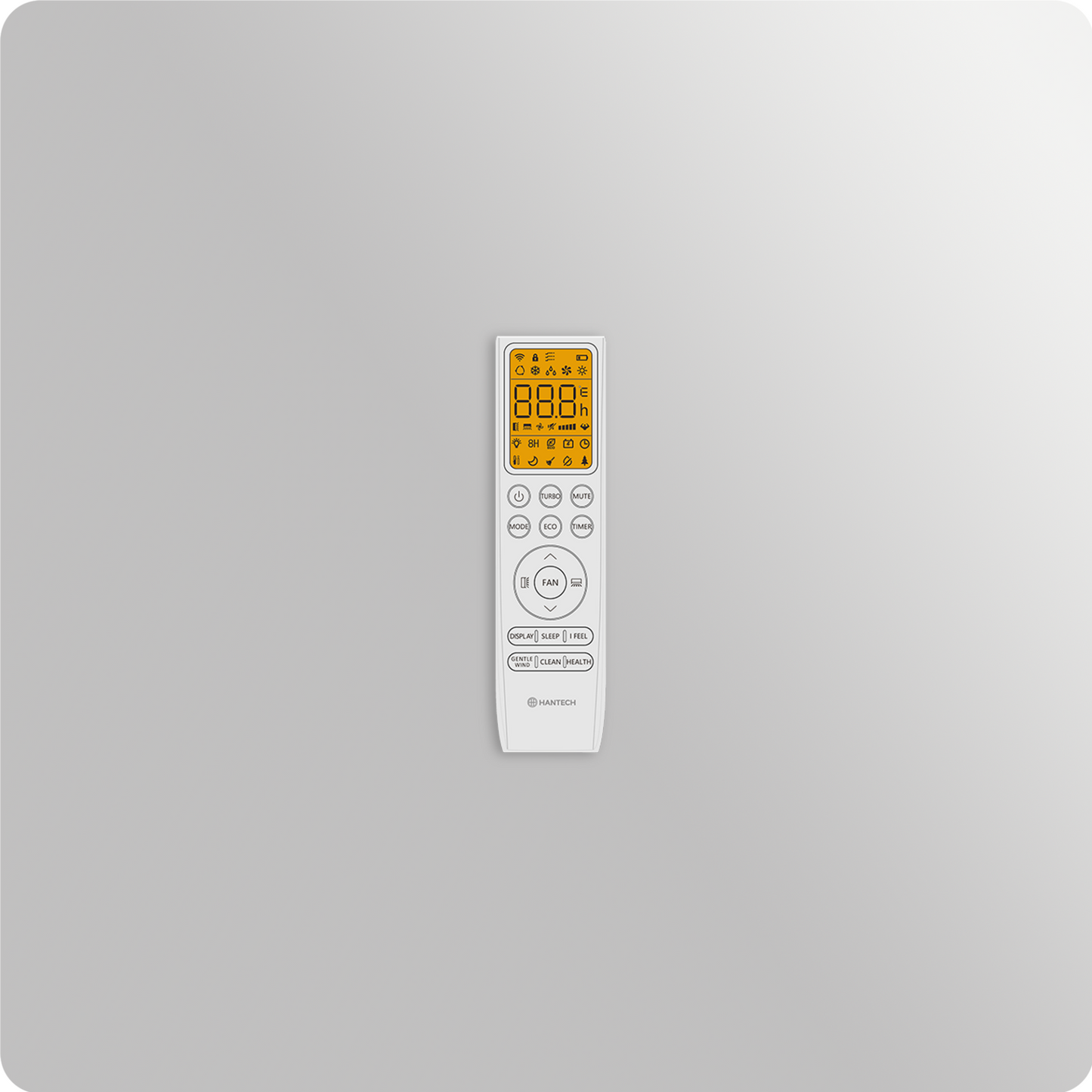 HANTECH 9000 BTU 2,6 kW Split Klimaanlage WLAN R32 Mod. HPRO mit 3m Leitung und Halterung