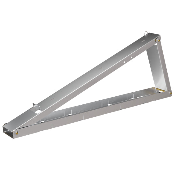 Flachdach-Aufständerung – „Flat-Flex“-Set – für 2 x PV-Module (hintereinander)