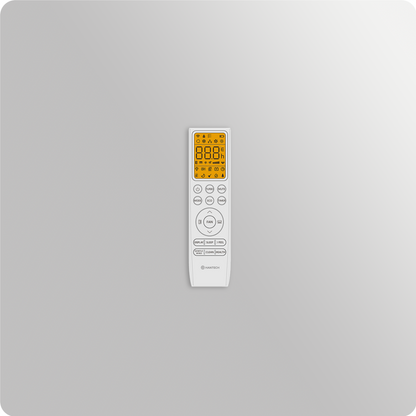 HANTECH 9000 BTU 2,6 kW Split Klimaanlage WLAN R32 Mod. HPRO mit 3m Leitung und Halterung