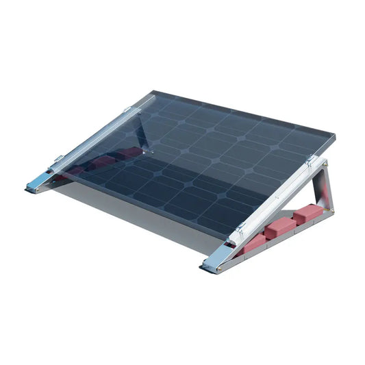 Flachdach-Aufständerung – „Flat-Flex“-Set – für 1 x PV-Modul 35°