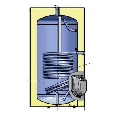 Fothermo Photovoltaischer Stand-Boiler 300 Liter