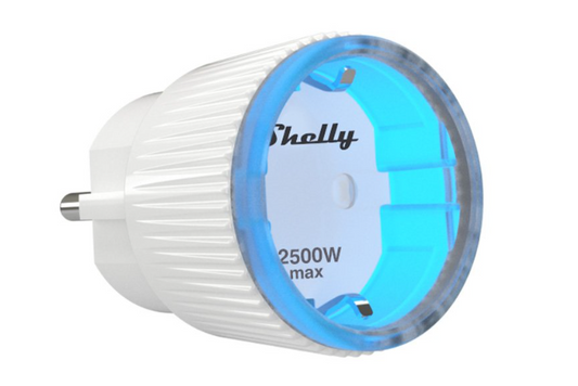 Shelly · Plug & Play · "Plug S" · WLAN Schaltaktor